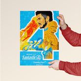 Marvel Studios The Fantastic Four "Family First" Art Poster